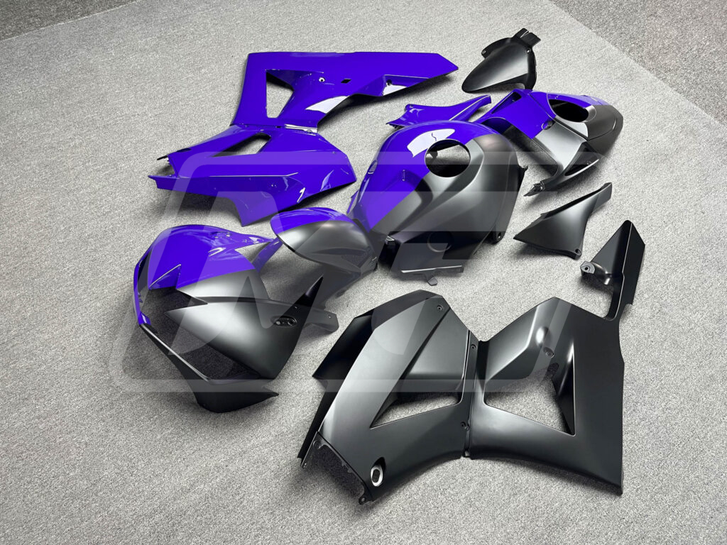 Gloss Purple & Matte Black Split ABS fairings for Honda CBR600RR 2013 - 2025 - premium OEM fit kit by Monster Fairings