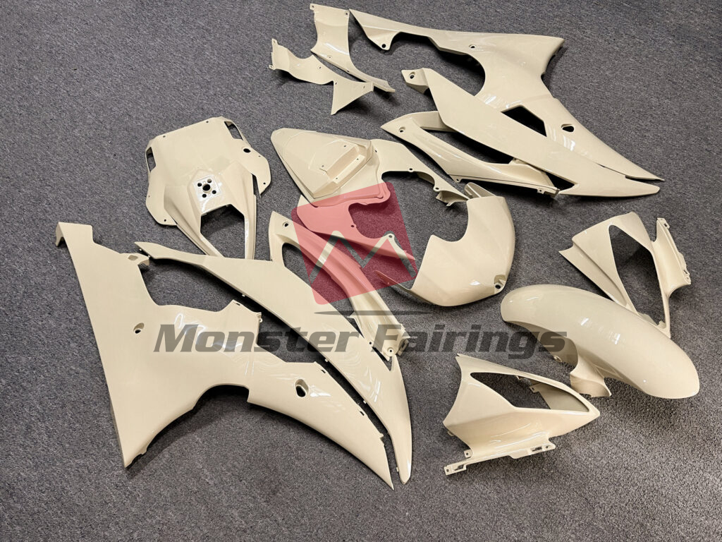 Gloss Desert Tan ABS fairings for Yamaha R6 2008 - 2016 - premium OEM fit kit by Monster Fairings