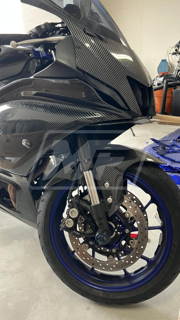 Yamaha R7 custom ABS fairings 2021 - 2025 in Gloss Carbon Fiber Style - durable replacement kit, Monster Fairings