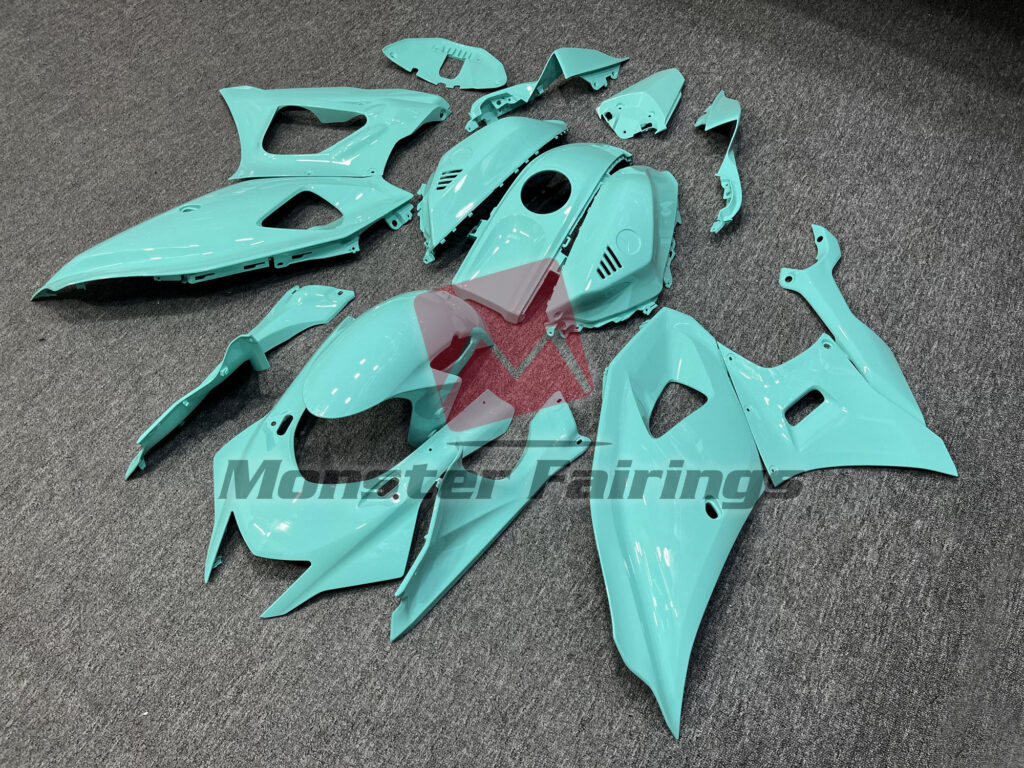 Gloss Teal ABS fairings for Yamaha R7 2021 - 2025 - premium OEM fit kit by Monster Fairings