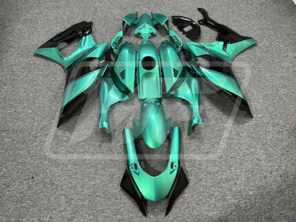 Yamaha R7 2021-2025 Gloss Teal & Black ABS Fairings | Monster Fairings