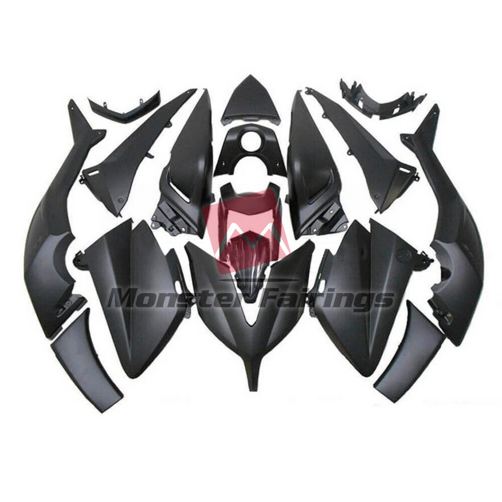 Yamaha TMAX 530 2015 Matte Black ABS fairings - custom motorcycle bodywork kit by Monster Fairings