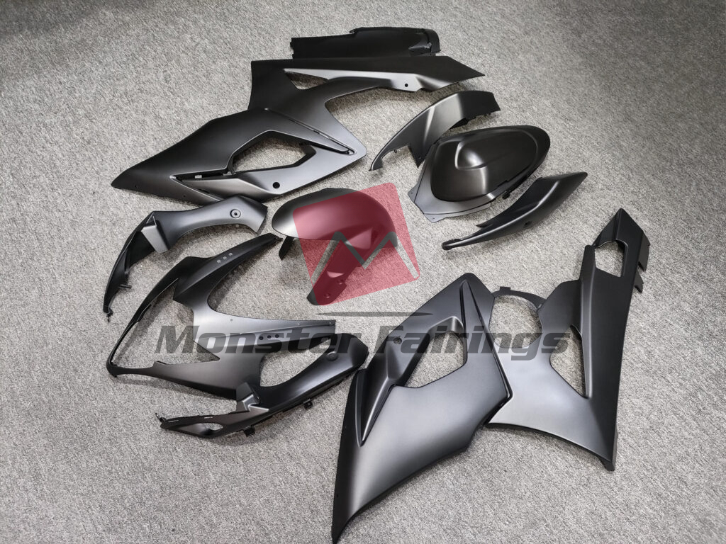 Matte Dark Silver ABS fairings for Yamaha GSXR1000 2005 - 2006 - premium OEM fit kit by Monster Fairings
