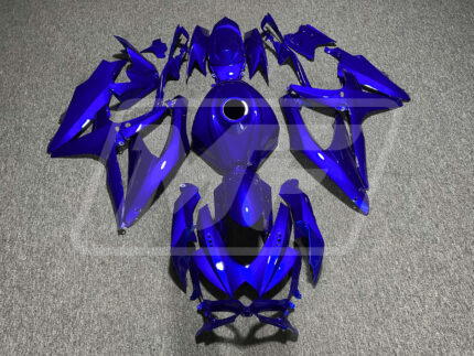 Suzuki GSXR 600-750 2008-2010 Gloss Deep Blue ABS Fairings | Monster Fairings