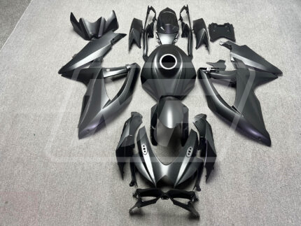 Suzuki GSXR 600-750 2008-2010 Matte Black ABS Fairings | Monster Fairings