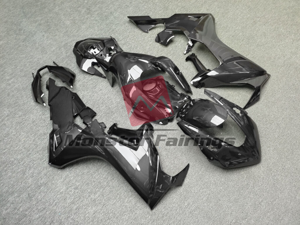 Gloss Carbon Fiber Style ABS fairings for Honda CBR1000RR 2017 - 2025 - premium OEM fit kit by Monster Fairings