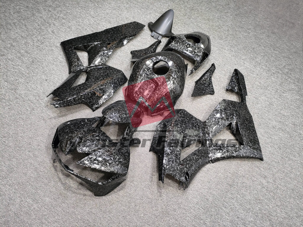 Gloss Forged Carbon Fiber Style ABS fairings for Honda CBR600RR 2013 - 2025 - premium OEM fit kit by Monster Fairings