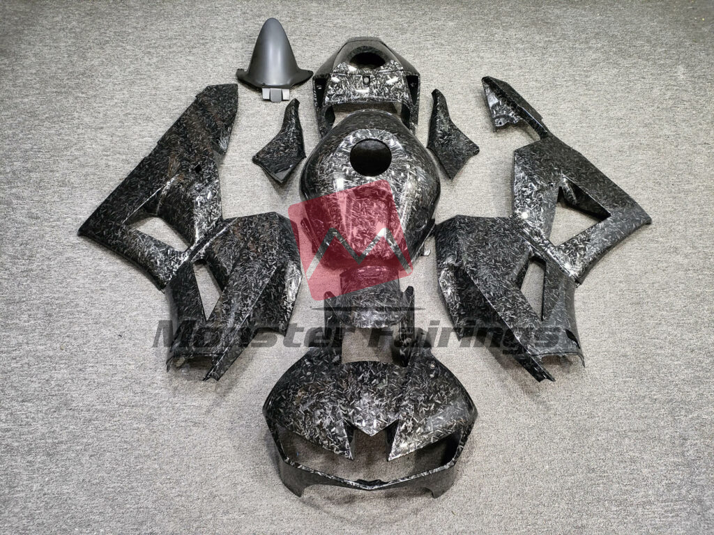 Honda CBR600RR 2013 - 2025 Gloss Forged Carbon Fiber Style ABS fairings - custom motorcycle bodywork kit by Monster Fairings