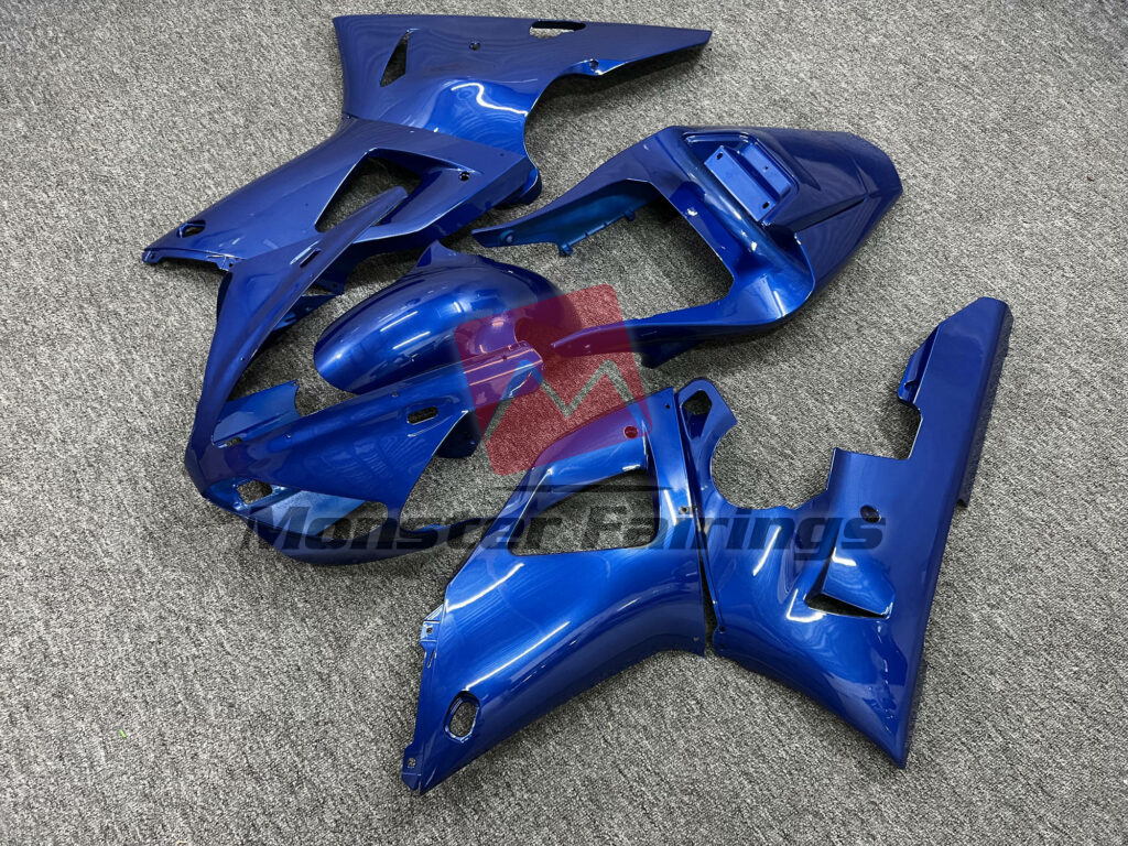 Gloss Blue ABS fairings for Yamaha R1 2000 - 2001 - premium OEM fit kit by Monster Fairings