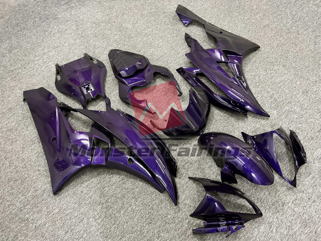 Gloss Purple ABS fairings for Yamaha R6 2006 - 2007 - premium OEM fit kit by Monster Fairings