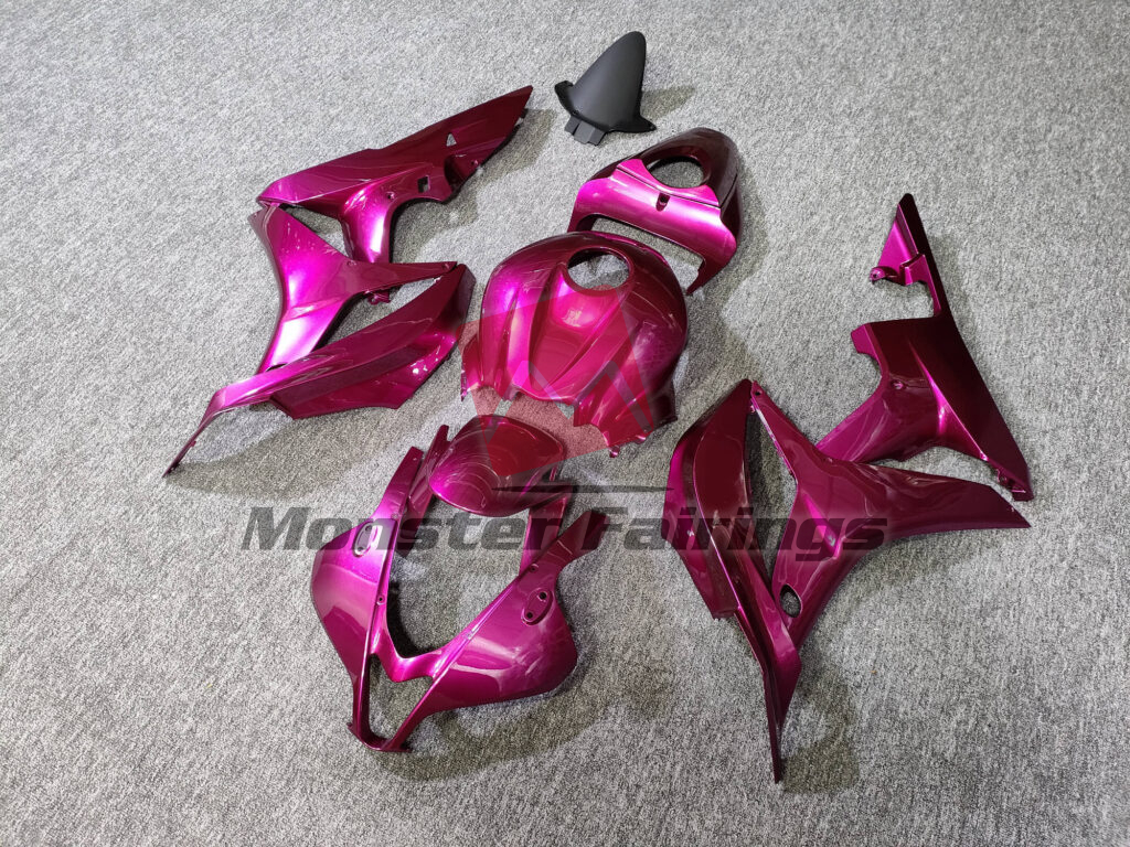 Gloss Hot Pink ABS fairings for Honda CBR600RR 2007 - 2008 - premium OEM fit kit by Monster Fairings