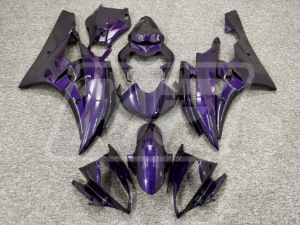 Yamaha R6 2006-2007 Gloss Purple ABS Fairings | Monster Fairings