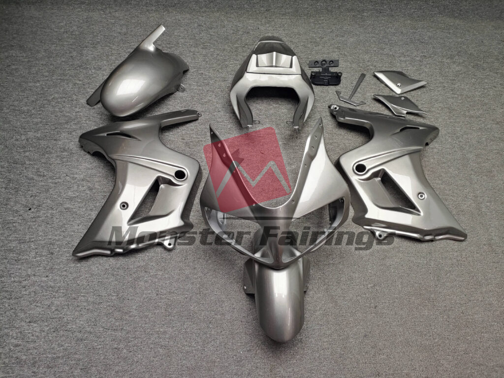 Suzuki SV650 2003 - 2011 Gloss Silver ABS fairings - custom motorcycle bodywork kit by Monster Fairings