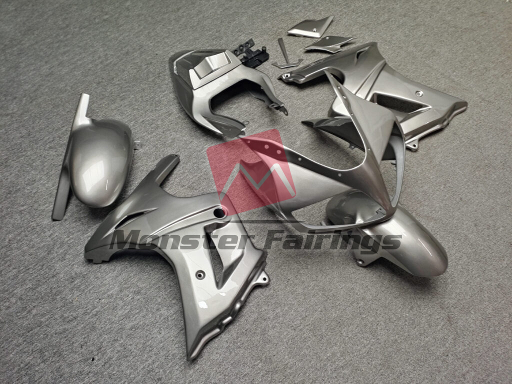 Gloss Silver ABS fairings for Suzuki SV650 2003 - 2011 - premium OEM fit kit by Monster Fairings