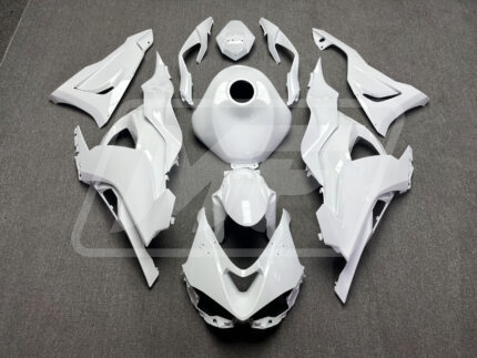 Kawasaki ZX6R 2024-2026 Gloss White ABS Fairings | Monster Fairings
