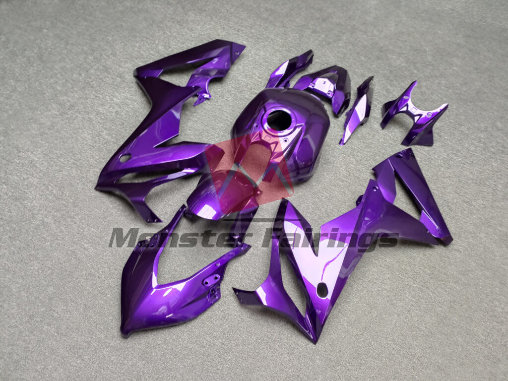 Gloss Purple ABS fairings for Honda CBR650R 2021 - 2023 - premium OEM fit kit by Monster Fairings