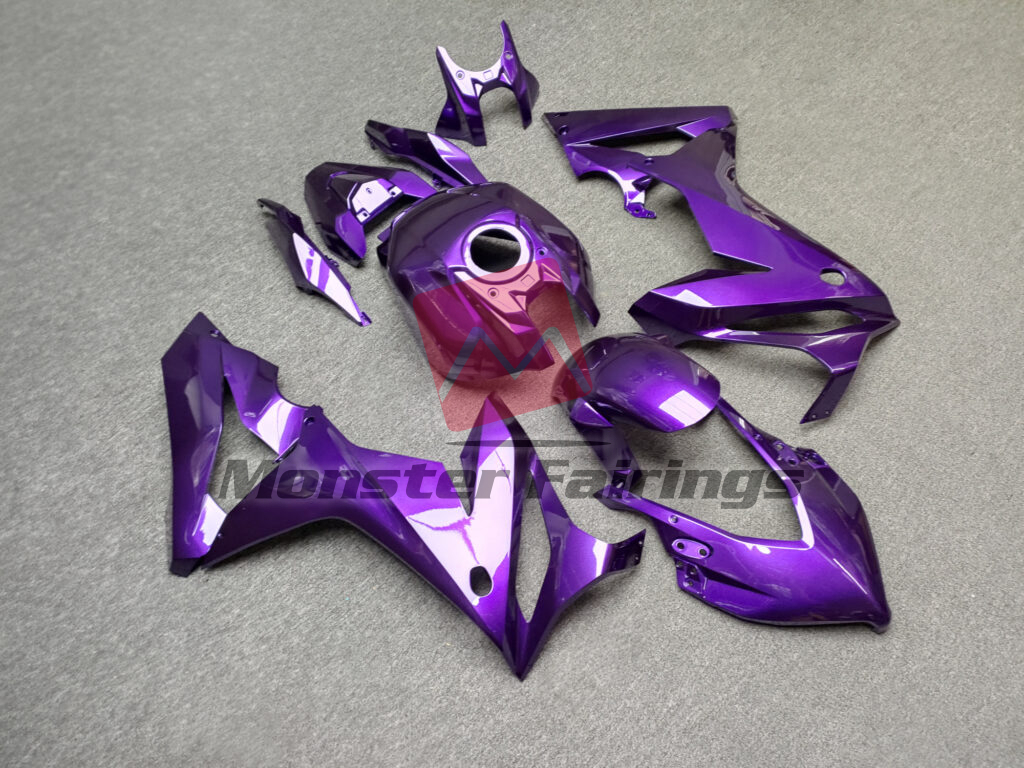 Honda CBR650R custom ABS fairings 2021 - 2023 in Gloss Purple - durable replacement kit, Monster Fairings