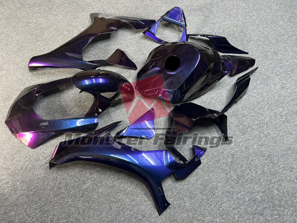 Yamaha R1 custom ABS fairings 2015 - 2019 in Gloss Aurora Special Metallic - durable replacement kit, Monster Fairings