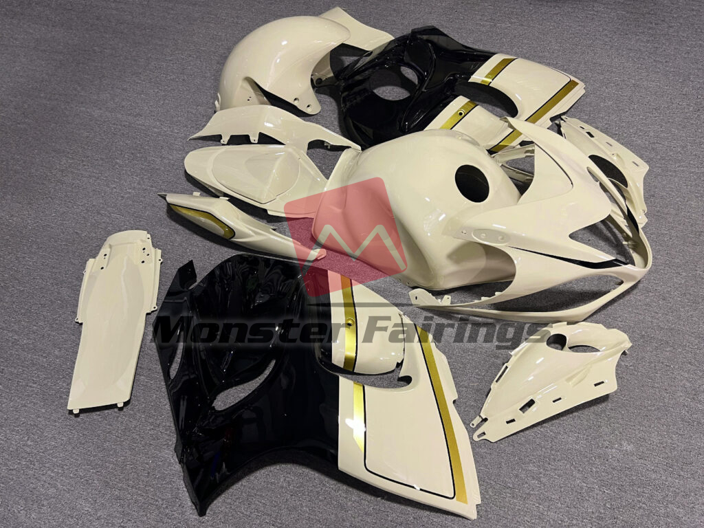 Gloss Light Yellow & Black ABS fairings for Suzuki GSXR 1300 2008 - 2020 - premium OEM fit kit by Monster Fairings