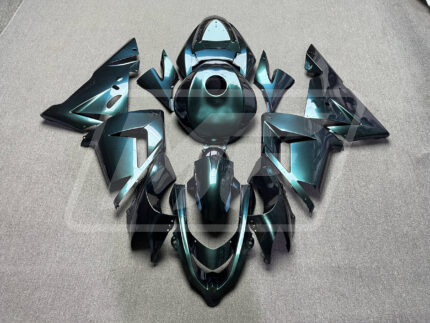 Kawasaki ZX10R 2004-2005 Gloss Emerald Green Chameleon ABS Fairings | Monster Fairings