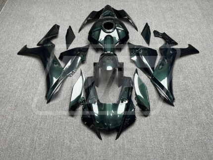 Yamaha R1 2020-2025 Gloss Dark Metallic Green ABS Fairings | Monster Fairings