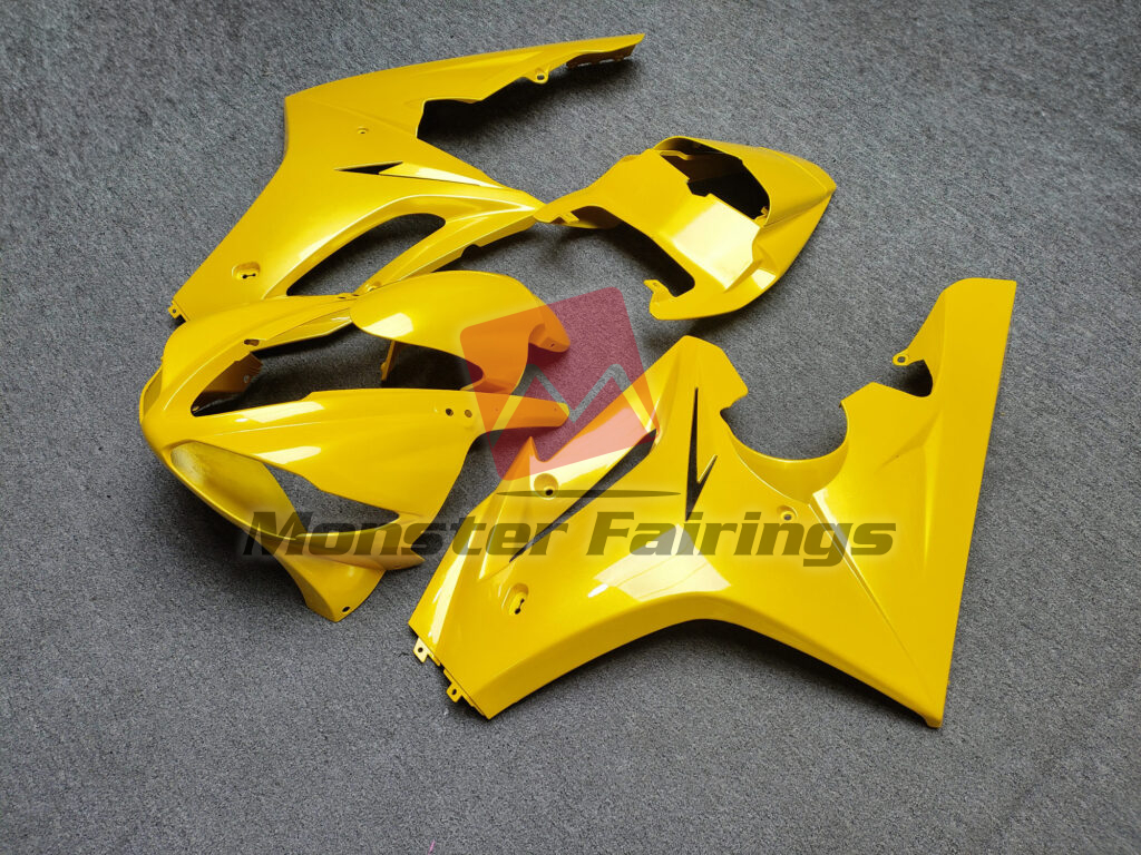 Gloss Yellow ABS fairings for Triumph Daytona 675 2009 - 2012 - premium OEM fit kit by Monster Fairings
