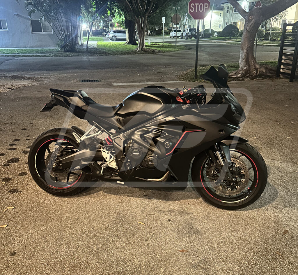 Matte Black ABS fairings for Honda CBR650R 2021 - 2023 - premium OEM fit kit by Monster Fairings
