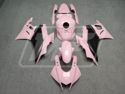 Yamaha R3 2022-2024 Gloss Baby Pink & Matte Black ABS Fairings | Monster Fairings