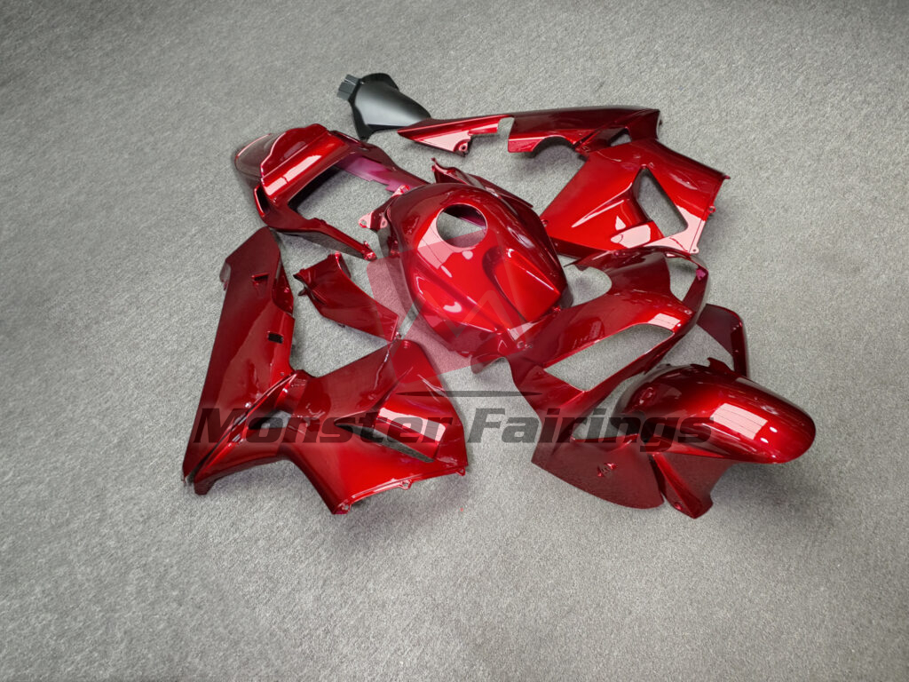 Gloss Deep Red ABS fairings for Honda CBR600RR 2003 - 2004 - premium OEM fit kit by Monster Fairings