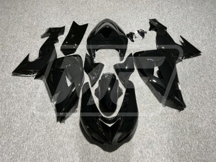 Kawasaki ZX10R 2006-2007 Gloss Deep Black ABS Fairings | Monster Fairings
