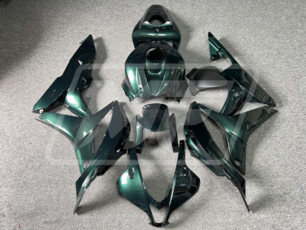 Honda CBR600RR 2007-2008 Gloss Dark Green Metallic ABS Fairings | Monster Fairings