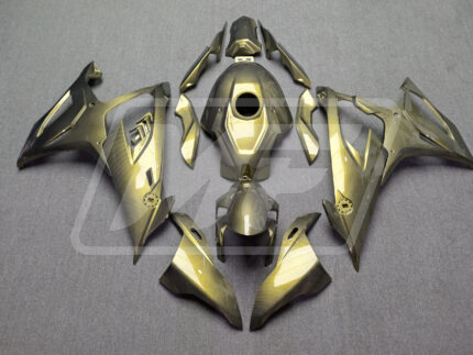 (IN STOCK) BMW S1000RR 2019-2022 Gloss Gold Carbon Fiber Style ABS Fairings | Monster Fairings
