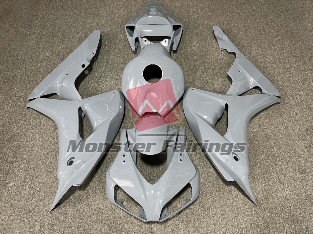 Honda CBR1000RR 2006 - 2007 Gloss Nardo Gray ABS fairings - custom motorcycle bodywork kit by Monster Fairings