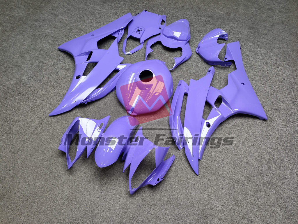 Gloss Light Purple ABS fairings for Yamaha R6 2006 - 2007 - premium OEM fit kit by Monster Fairings