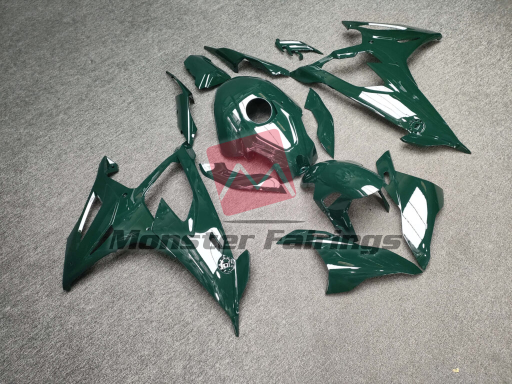 Gloss Deep Forest Green ABS fairings for BMW S1000RR 2019 - 2022 - premium OEM fit kit by Monster Fairings