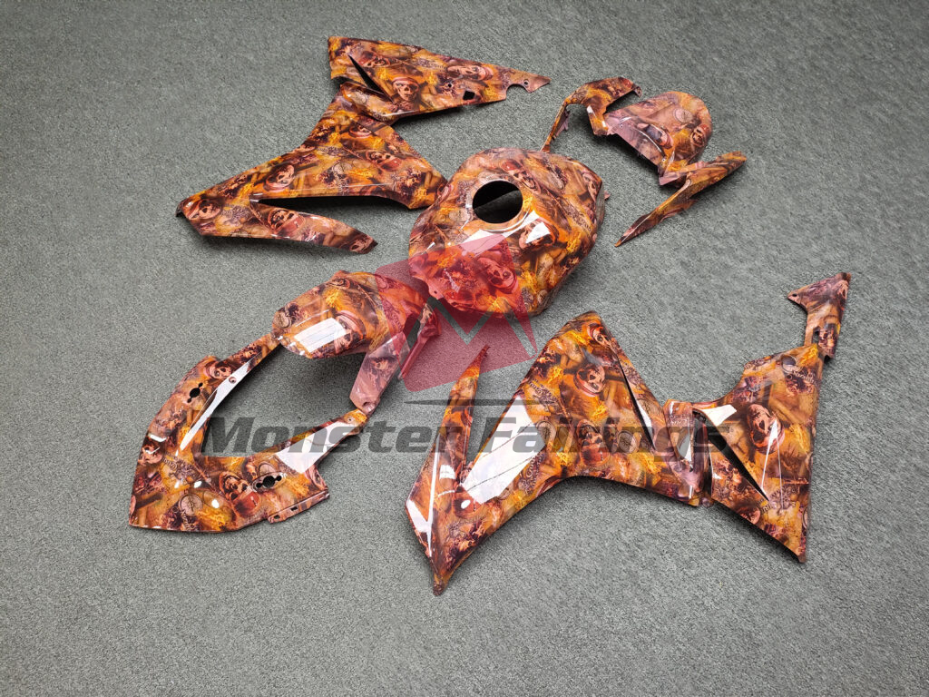 Gloss Wraith of the Deep ABS fairings for Honda CBR500R 2022 - 2023 - premium OEM fit kit by Monster Fairings