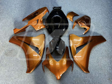 Honda CBR1000RR 2008-2011 Gloss Metallic Orange & Black ABS Fairings | Monster Fairings