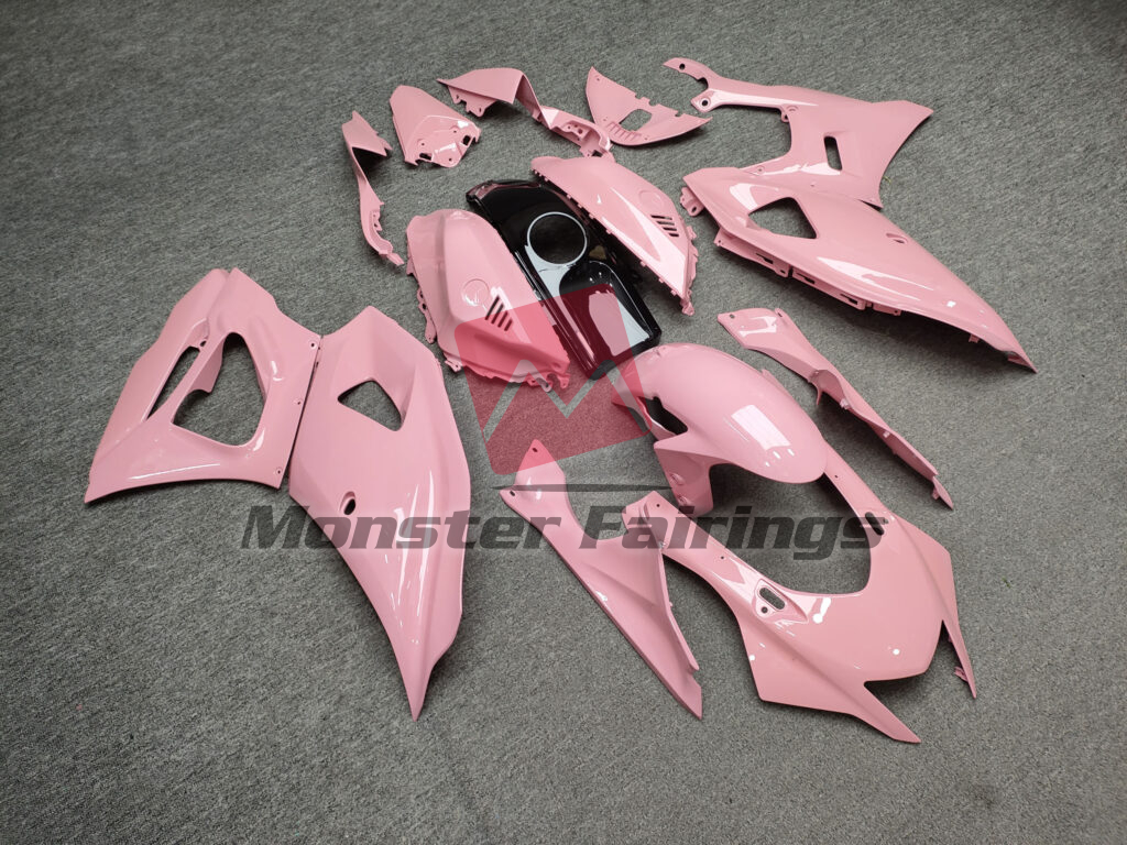 Gloss Pink & Black ABS fairings for Yamaha R7 2021 - 2025 - premium OEM fit kit by Monster Fairings