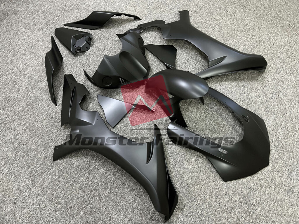 Matte Black ABS fairings for Yamaha R1 2015 - 2019 - premium OEM fit kit by Monster Fairings