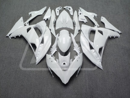 Kawasaki Ninja 650R 2017-2019 Gloss White ABS Fairings | Monster Fairings