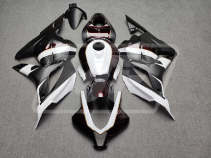 Honda CBR600RR 2009-2012 Gloss White With Candy Red & Matte Black ABS Fairings | Monster Fairings