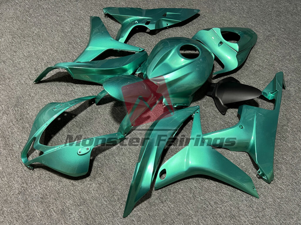 Gloss Candy Green ABS fairings for Honda CBR600RR 2007 - 2008 - premium OEM fit kit by Monster Fairings