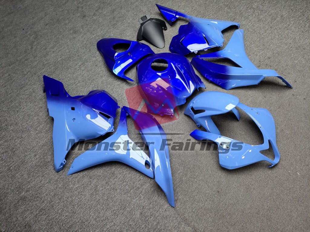 Gloss Blue Gradient ABS fairings for Honda CBR600RR 2009 - 2012 - premium OEM fit kit by Monster Fairings