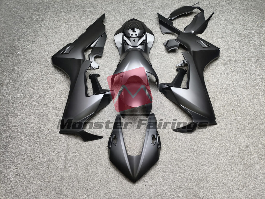 Honda CBR1000RR 2017 - 2025 Matte Black ABS fairings - custom motorcycle bodywork kit by Monster Fairings