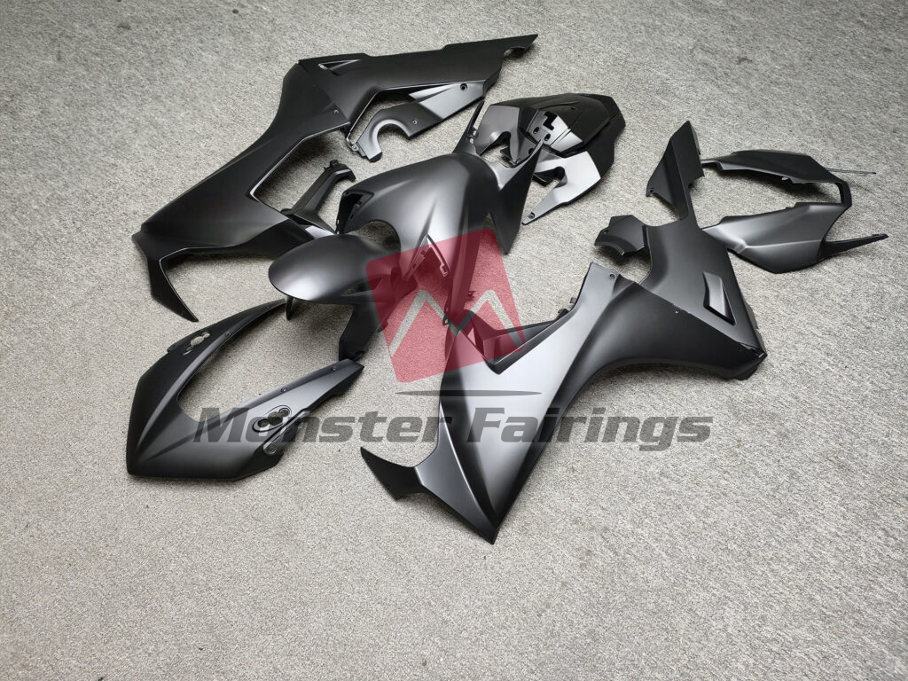 Honda CBR1000RR custom ABS fairings 2017 - 2025 in Matte Black - durable replacement kit, Monster Fairings