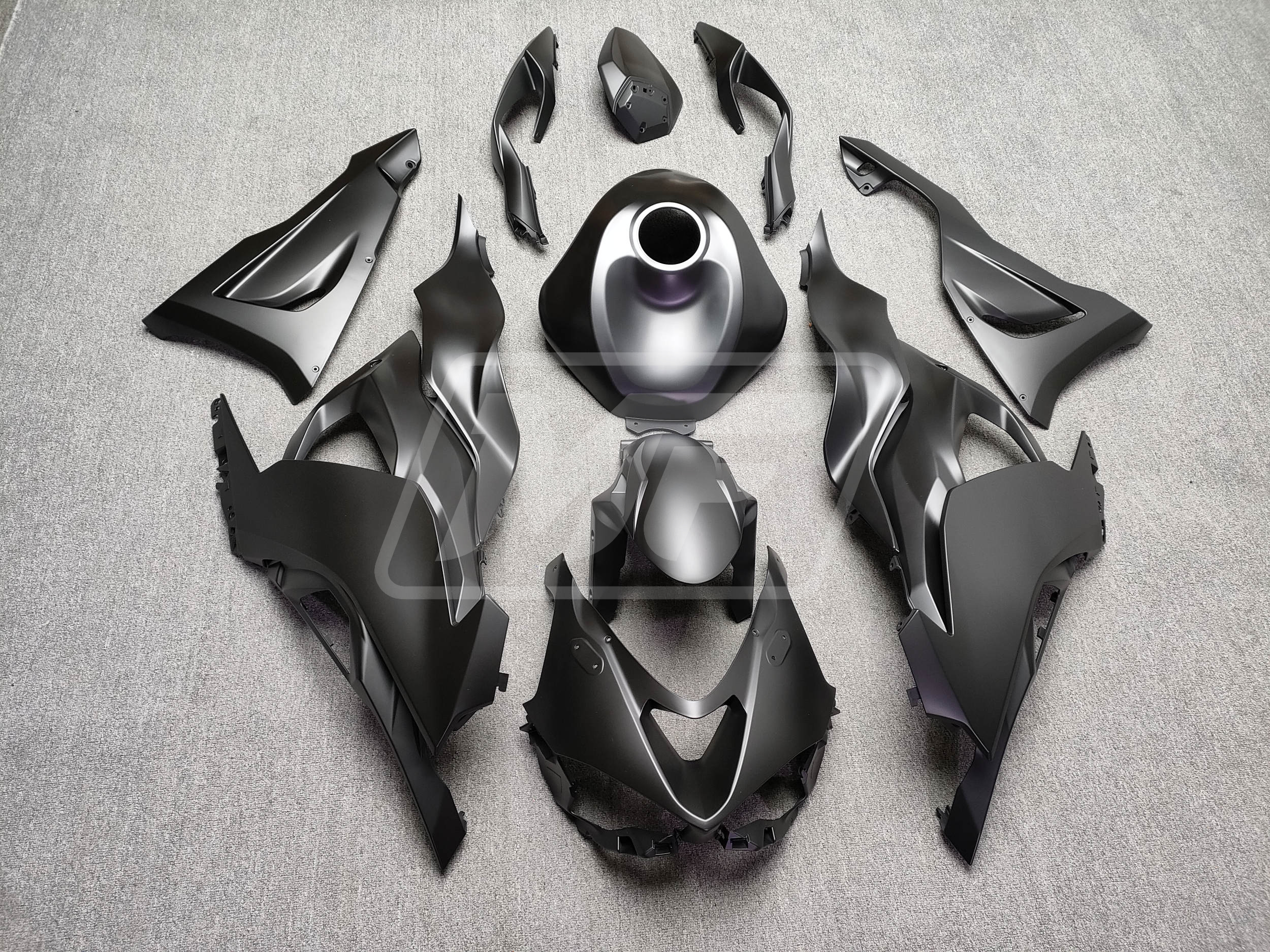 Kawasaki ZX6R 2024-2026 Matte Black ABS Fairings | Monster Fairings