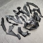 Yamaha R3 2022 - 2024 ABS fairings, Gloss Metallic Fuchsia With Black & White - high - quality motorcycle kit by Monster Fairings