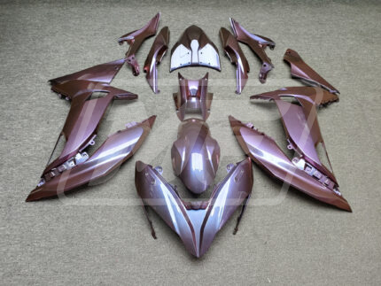 Kawasaki Ninja 650R 2017-2019 Gloss Purple Chameleon ABS Fairings | Monster Fairings