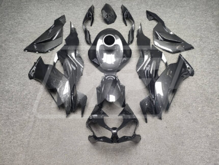 (IN STOCK) Kawasaki ZX6R 2019-2023 Gloss Carbon Fiber Style ABS Fairings | Monster Fairings