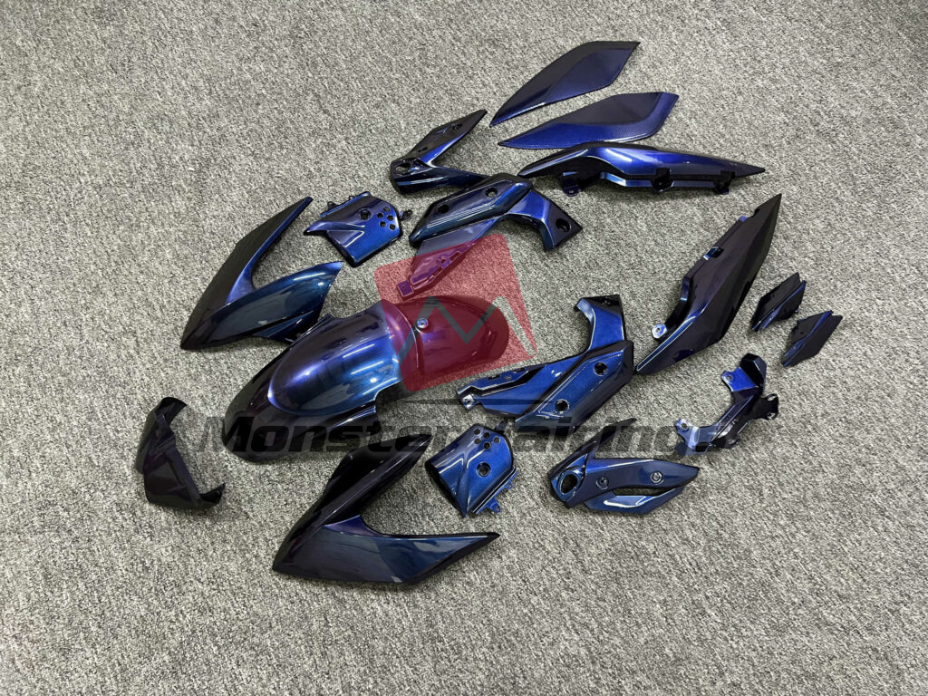 Gloss Purple Chameleon ABS fairings for Yamaha XJ6 2009 - 2012 - premium OEM fit kit by Monster Fairings
